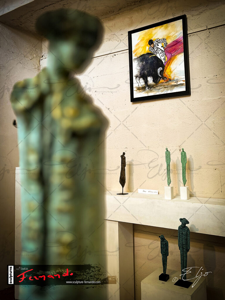 Exposition TAURINE - Photos Peintures
SCULPTURES ©béatice FERNANDO - Photos © ELJO - Tous droits réservés
