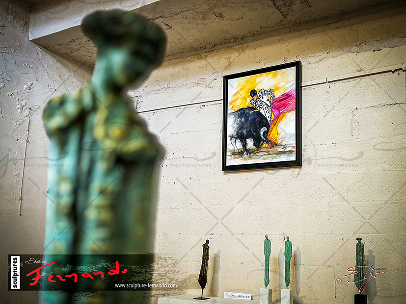 Exposition TAURINE - Photos Peintures
SCULPTURES ©béatice FERNANDO - Photos © ELJO - Tous droits réservés