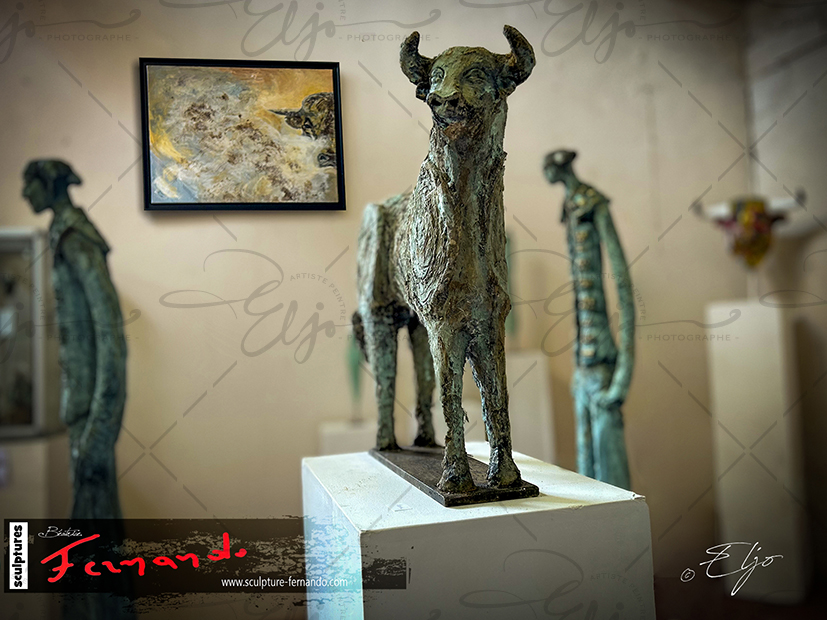 Exposition TAURINE - Photos Peintures
SCULPTURES ©béatice FERNANDO - Photos © ELJO - Tous droits réservés