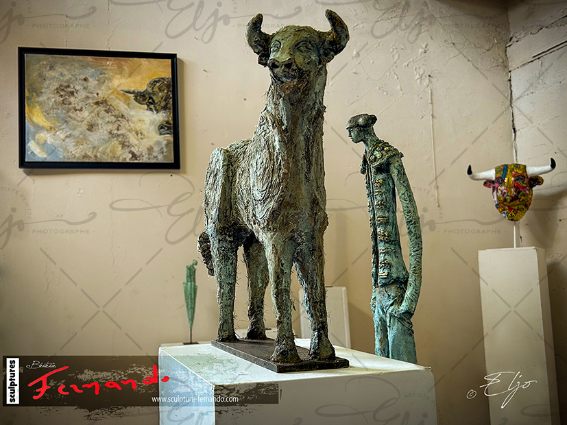 Exposition TAURINE - Photos Peintures
SCULPTURES ©béatice FERNANDO - Photos © ELJO - Tous droits réservés