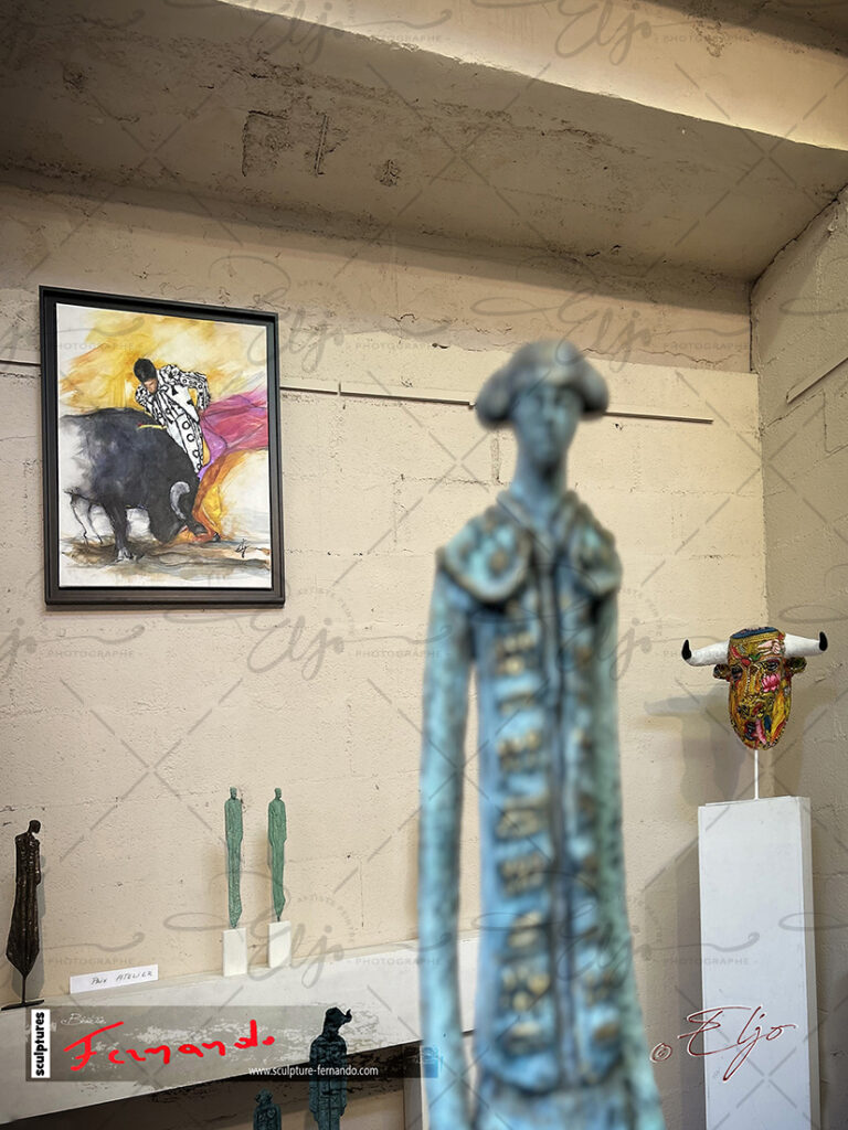 Exposition TAURINE - Photos Peintures
SCULPTURES ©béatice FERNANDO - Photos © ELJO - Tous droits réservés