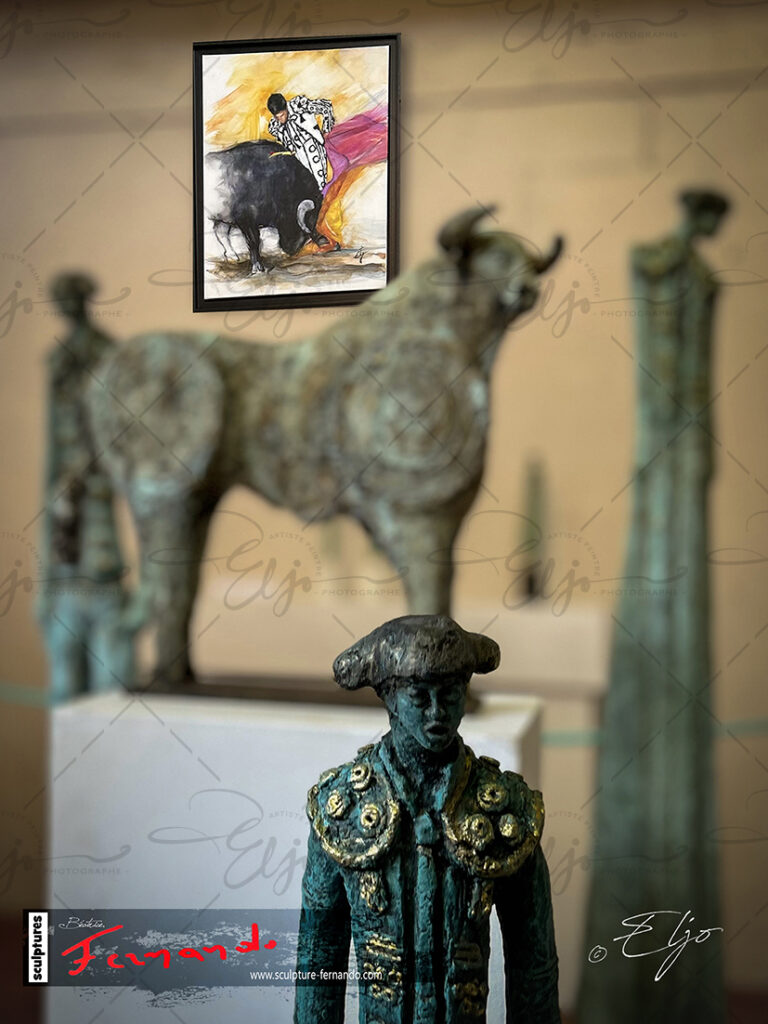 Exposition TAURINE - Photos Peintures
SCULPTURES ©béatice FERNANDO - Photos © ELJO - Tous droits réservés